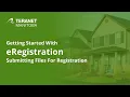 Getting Started With eRegistration - Submitting Files For Registration
