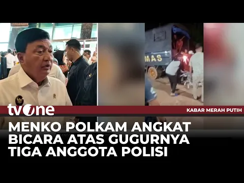 Menko Polkam Tanggapi Kasus 3 Polisi Tewas Ditembak Anggota TNI