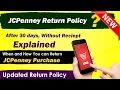What is JCPenney Return Policy