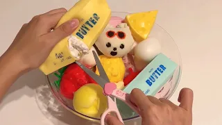 [💸squishy💸] 말랑이 잘라서 새로운 말랑이 만들깅 Cutting Squishies to Make a New Squishy ✂️