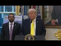 Download Lagu President Trump Participates in a Press Conference with the Director of the FBI
