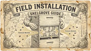 the snelgrove board in the field installation in real conditions