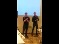 Thomas Sanders and Adam Pascal sing "What You Own"