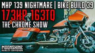 173HP 163TQ MHP 139 The Chrome Show Bike Build No 39