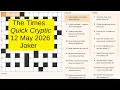 The Times Quick Cryptic 3299
