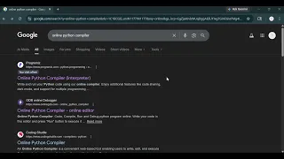 Basics 1 - python basics