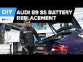 Audi S5 Engine Battery Replacement DIY 2018-2025 Audi B9 S4 S5 Sportback A4 A5 Sportback