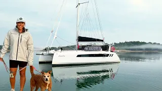 FOULED Anchor, REMOTE Islands, ALONE on the boat,(RAW, Hour-long, week in BOATLIFE)