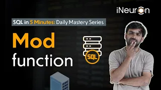 Mod function in SQL SQL Tutorial