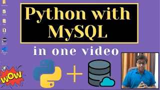 Python with MySQL database in one with Project
