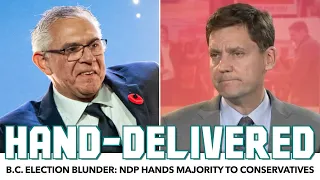 B.C. Election Blunder: NDP Hand-Delivers Majority To Conservative Party