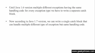 188 Catching Multiple Exceptions or Multiple Catch in Java Programming Hindi