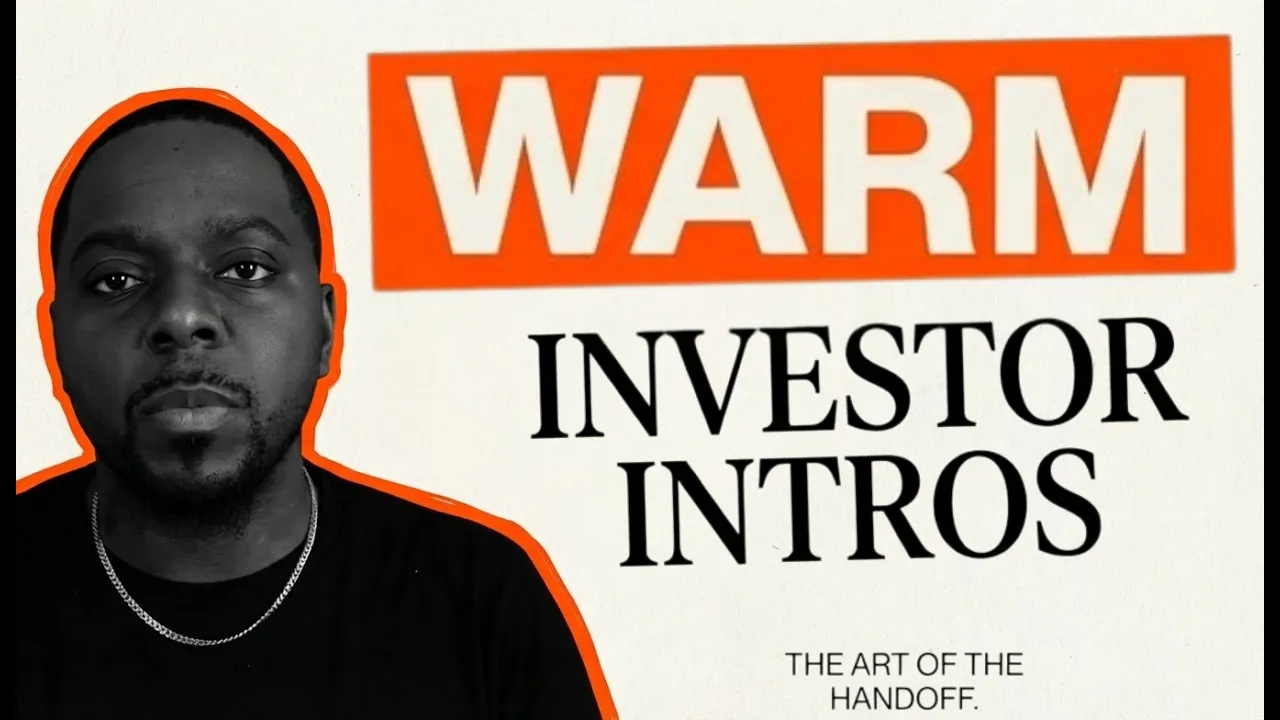 Warm Intros are Non-Negotiable in #venturecapital