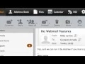 Vast Webmail Features