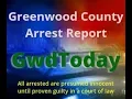 Greenwood County Arrest Report for May 17 2019