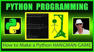 Python Hangman Game - Using Python Subtrings and Arrays to Make Hangman
