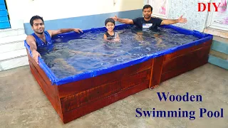 DIY Mini Swimming Pool at Home !