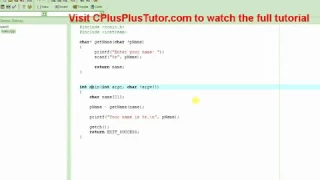 C Programming Tutorial 29 Returning Pointers to Local Variables from Functions Part 3 x