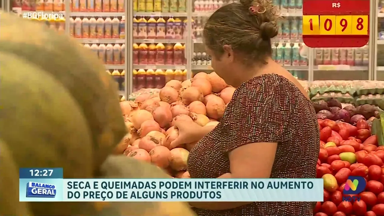 Mudanças climáticas e as queimadas desafiam agricultura e pecuária em SC