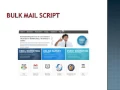 Bulk Mail Script