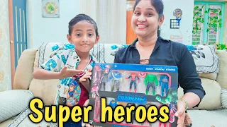 Super heroes 👏 unboxing video | toy unboxing | Prabhu sarala lifestyle 