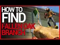 How to FIND FALLEN OAK BRANCH Marker on GROUNDED 2020