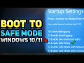 How to Boot Into or Enable Safe Mode Windows Tutorial