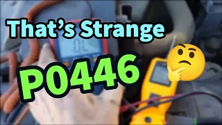 Chevy Silverado Evap P0446 Diagnosis and Fix Using Scan Data and Critical Thinking