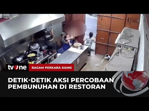 Aksi Percobaan Pembunuhan di Medan Terekam Kamera Pengawas
