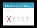 Decimal to Binary