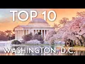 TOP 10 Things to do in WASHINGTON D C DC Travel Guide
