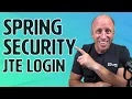 Spring Security OAuth2 JTE Login System Tutorial