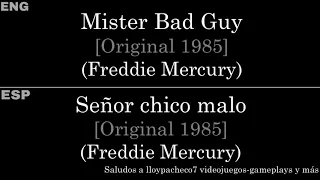 Download Mr. Bad Guy (Freddie Mercury) — Lyrics/Letra en Español e Inglés MP3