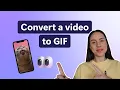 How to convert any into a GIF