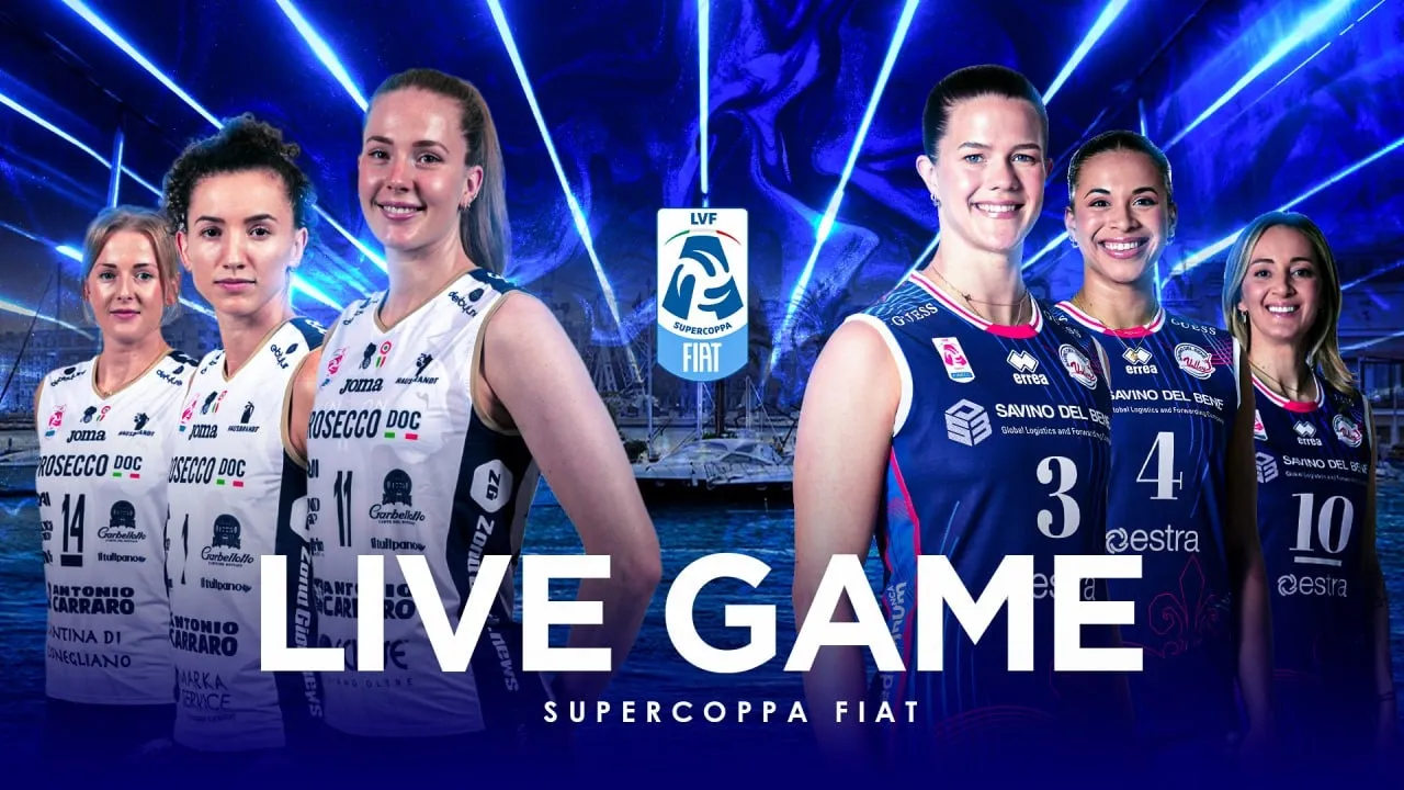 LIVE Conegliano - Scandicci | Supercoppa FIAT 2026 | Lega Volley Femminile 2026/27