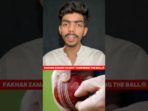 Fakhar Zaman Caught Tampering with The Ball 😱 LQ vs KK PSL #shorts #psl