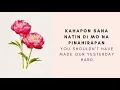 Itchyworms - Di na muli (Never again) (FIL/ENG) lyrics