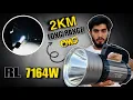 Download Lagu 2KM Long Range वाला Torch😳|| Rock Light RL-7164W Best Long Range \u0026 Heavy Torch Light