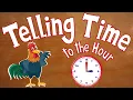 Telling Time to the Hour Learn to Tell Time on an Analog Clock Telling Time for Kids