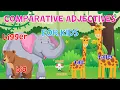 Comparative Adjectives And Game For Kids 4K