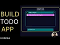 ToDo Application using HTML CSS and JAVASCRIPT Full Javascript Tutorial code4us