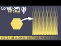 Vector Hexagonal Halftone Pattern Tutorial in CorelDraw CorelDraw Tutorial CorelDraw Tips
