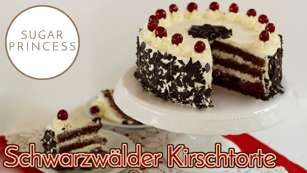 Schnellste Schwarzwälder Kirschtorte | Schokoraspel - Trick