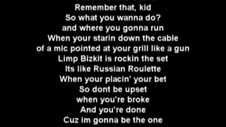 Download Limp Bizkit - Now I Know Why You Wanna Hate Me ( Take a look around ) MP3