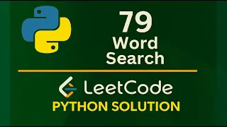 Leetcode 79 - Word Search
