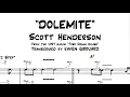Scott Henderson | Dolemite | Solo Transcription | TABS | Lesson/Tutorial