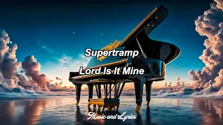 Download Supertramp - Lord Is It Mine (Lyrics English - Subtitulada Español) MP3