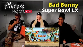 RiVERSE Reacts LIVE: Bad Bunny's Apple Music Super Bowl Halftime Show - HONEST DISCUSSION
