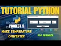 5 Project Based Learning Python - Make Temperature Converter With Tkinter Source Code