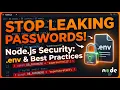 STOP Leaking Your API Keys on GitHub Node js Security Hack